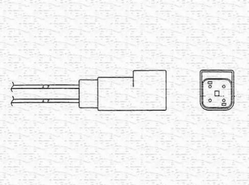 Magneti Marelli 460002142310 - Lambdatunnistin inparts.fi