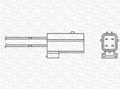 Magneti Marelli 460001834010 - Lambdatunnistin inparts.fi