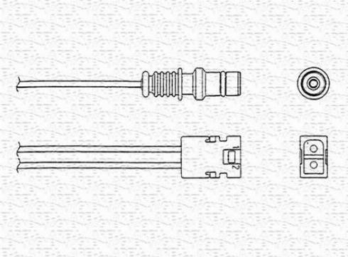 Magneti Marelli 460001837010 - Lambdatunnistin inparts.fi