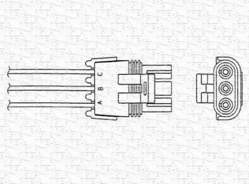 Magneti Marelli 460002146110 - Lambdatunnistin inparts.fi