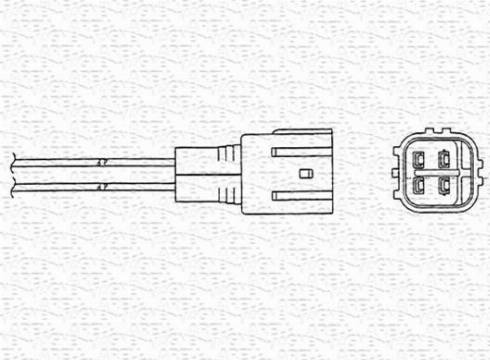 Magneti Marelli 460002143310 - Lambdatunnistin inparts.fi