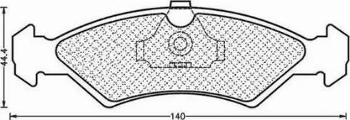 Magneti Marelli 430216170991 - Jarrupala, levyjarru inparts.fi