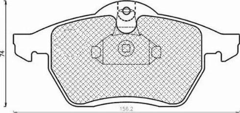 Magneti Marelli 430216170403 - Jarrupala, levyjarru inparts.fi