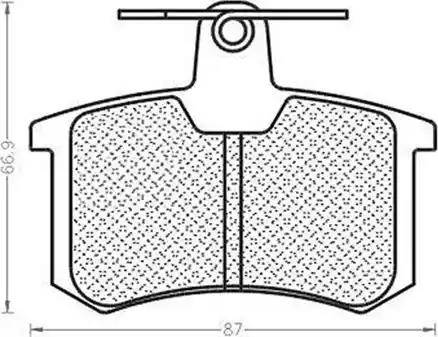 Magneti Marelli 430216170598 - Jarrupala, levyjarru inparts.fi