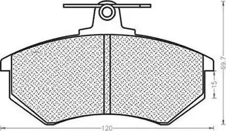 Magneti Marelli 430216170196 - Jarrupala, levyjarru inparts.fi