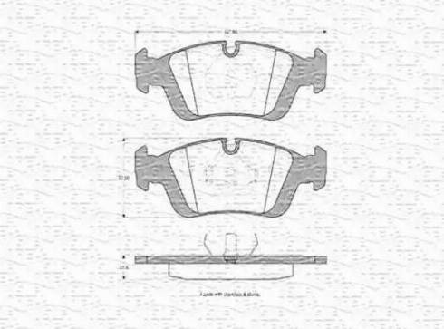 Magneti Marelli 430216170354 - Jarrupala, levyjarru inparts.fi