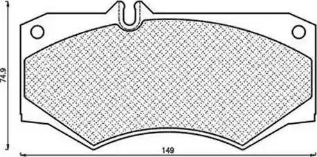 Magneti Marelli 430216170309 - Jarrupala, levyjarru inparts.fi