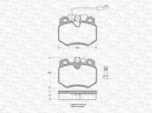 Magneti Marelli 430216170213 - Jarrupala, levyjarru inparts.fi