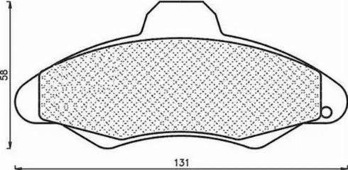 Magneti Marelli 430216171056 - Jarrupala, levyjarru inparts.fi