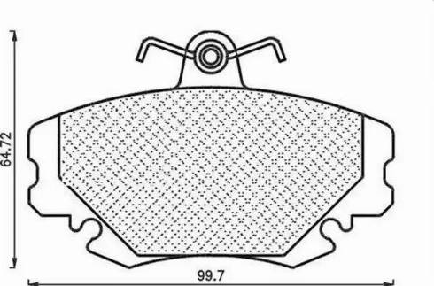 Magneti Marelli 430216171081 - Jarrupala, levyjarru inparts.fi