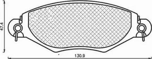 Magneti Marelli 430216171039 - Jarrupala, levyjarru inparts.fi