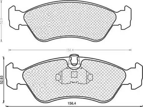 Magneti Marelli 430216171070 - Jarrupala, levyjarru inparts.fi