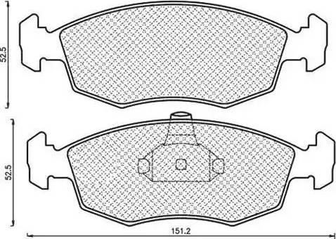 Magneti Marelli 430216171308 - Jarrupala, levyjarru inparts.fi