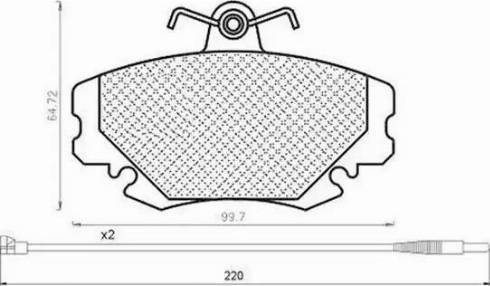 Magneti Marelli 430216171182 - Jarrupala, levyjarru inparts.fi