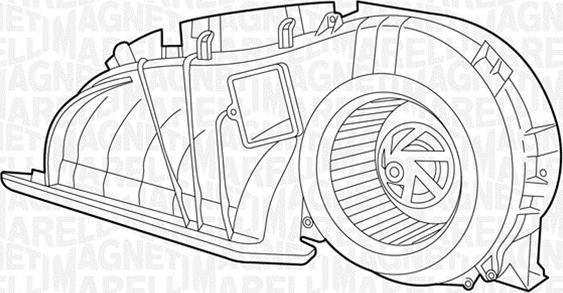 Magneti Marelli 069401324010 - Sisätilapuhallin inparts.fi