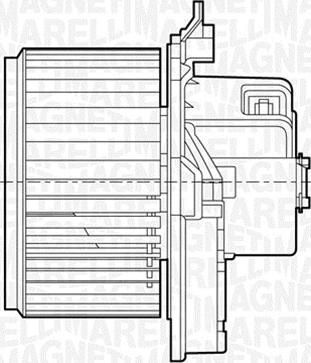 Magneti Marelli 069412532010 - Sisätilapuhallin inparts.fi