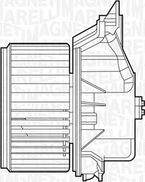 Magneti Marelli 069412529010 - Sisätilapuhallin inparts.fi