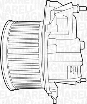 Magneti Marelli 069412524010 - Sisätilapuhallin inparts.fi