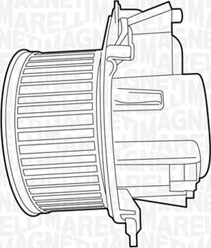 Magneti Marelli 069412525010 - Sisätilapuhallin inparts.fi