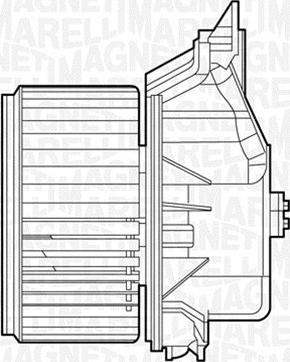 Magneti Marelli 069412528010 - Sisätilapuhallin inparts.fi