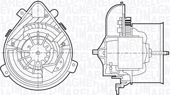 Magneti Marelli 069412695010 - Sisätilapuhallin inparts.fi