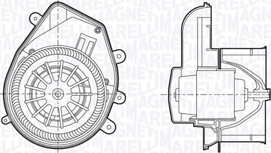 Magneti Marelli 069412690010 - Sisätilapuhallin inparts.fi