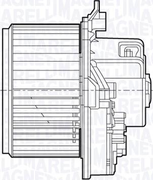 Magneti Marelli 069412649010 - Sisätilapuhallin inparts.fi