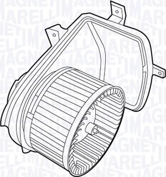 Magneti Marelli 069412659010 - Sisätilapuhallin inparts.fi