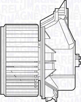 Magneti Marelli 069412656010 - Sisätilapuhallin inparts.fi