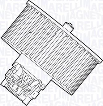 Magneti Marelli 069412658010 - Sisätilapuhallin inparts.fi