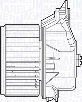 Magneti Marelli 069412657010 - Sisätilapuhallin inparts.fi