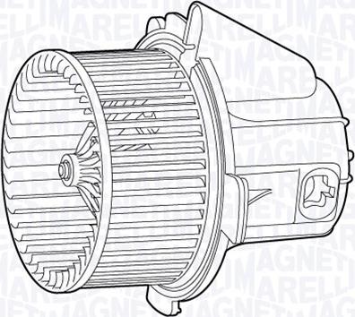 Magneti Marelli 069412669010 - Sisätilapuhallin inparts.fi