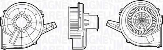 Magneti Marelli 069412664010 - Sisätilapuhallin inparts.fi