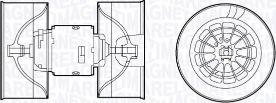 Magneti Marelli 069412660010 - Sisätilapuhallin inparts.fi