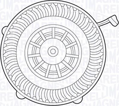 Magneti Marelli 069412662010 - Sisätilapuhallin inparts.fi