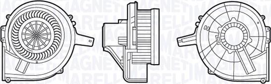 Magneti Marelli 069412667010 - Sisätilapuhallin inparts.fi