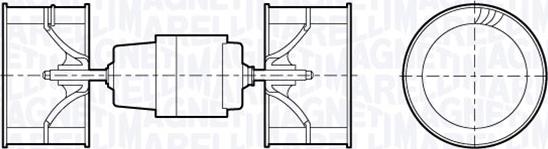 Magneti Marelli 069412670010 - Sisätilapuhallin inparts.fi