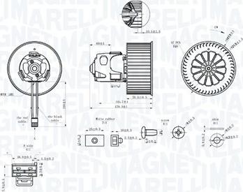 Magneti Marelli 069412344010 - Sisätilapuhallin inparts.fi