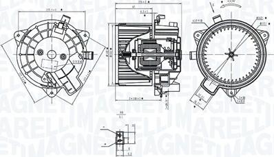 Magneti Marelli 069412381010 - Sisätilapuhallin inparts.fi