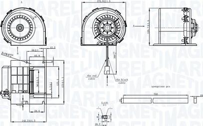 Magneti Marelli 069412325010 - Sisätilapuhallin inparts.fi