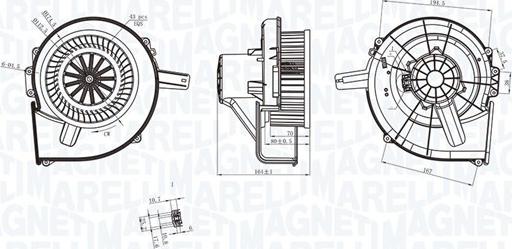 Magneti Marelli 069412211010 - Sisätilapuhallin inparts.fi