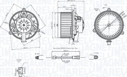 Magneti Marelli 069412742010 - Sisätilapuhallin inparts.fi