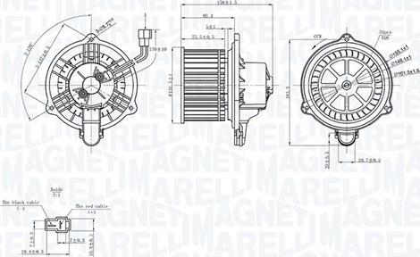 Magneti Marelli 069412752010 - Sisätilapuhallin inparts.fi