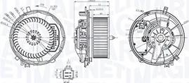 Magneti Marelli 069412769010 - Sisätilapuhallin inparts.fi