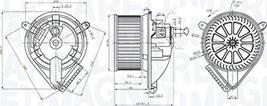 Magneti Marelli 069412764010 - Sisätilapuhallin inparts.fi