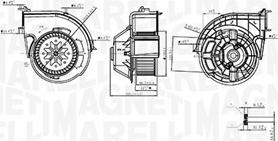 Magneti Marelli 069412761010 - Sisätilapuhallin inparts.fi