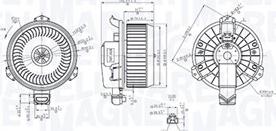 Magneti Marelli 069412762010 - Sisätilapuhallin inparts.fi