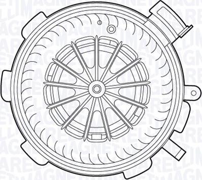 Magneti Marelli 069412701010 - Sisätilapuhallin inparts.fi