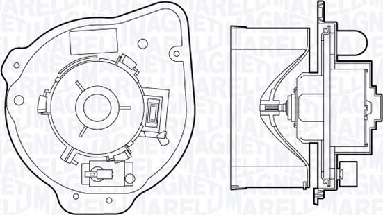 Magneti Marelli 069412708010 - Sisätilapuhallin inparts.fi