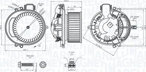 Magneti Marelli 069412722010 - Sisätilapuhallin inparts.fi